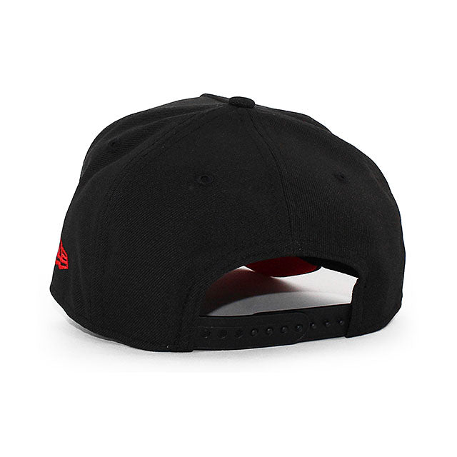 ニューエラ キャップ 9FORTY カリフォルニア エンゼルス MLB 1989 ALL STAR RED BOTTOM A-FRAME SNAPBACK CAP BLACK