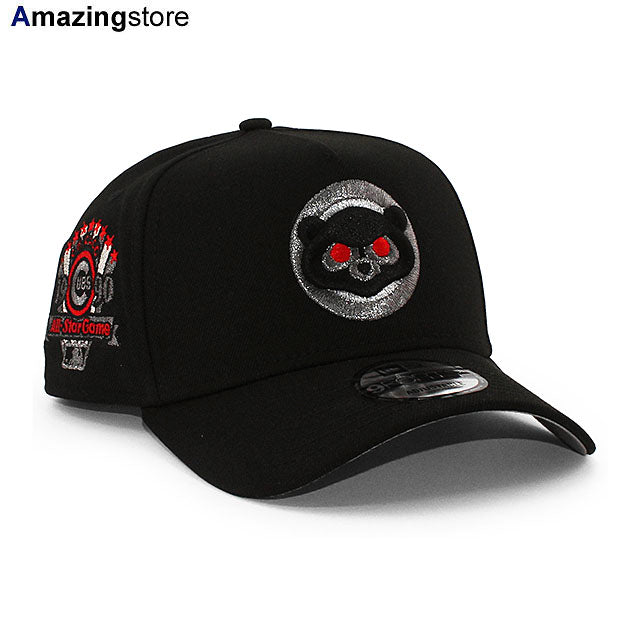 ニューエラ キャップ 9FORTY シカゴ カブス MLB 1990 ALL STAR GREY BOTTOM A-FRAME SNAPBACK CAP BLACK