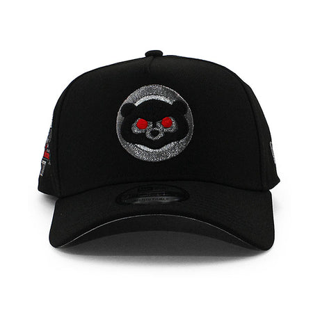 ニューエラ キャップ 9FORTY シカゴ カブス MLB 1990 ALL STAR GREY BOTTOM A-FRAME SNAPBACK CAP BLACK