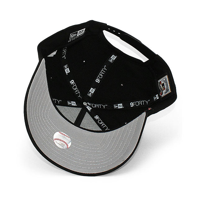 ニューエラ キャップ 9FORTY シカゴ カブス MLB 1990 ALL STAR GREY BOTTOM A-FRAME SNAPBACK CAP BLACK