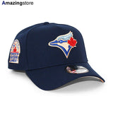 ニューエラ キャップ 9FORTY トロント ブルージェイズ MLB 1991 ALL STAR GAME PEACH BOTTOM A-FRAME SNAPBACK CAP NAVY