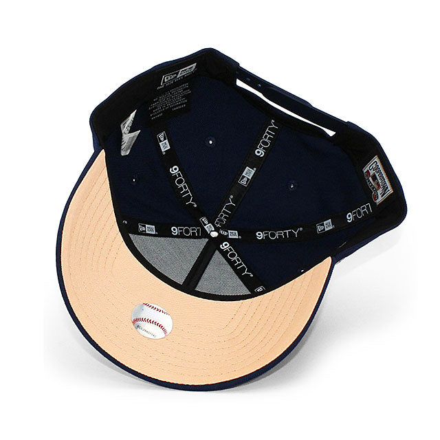 ニューエラ キャップ 9FORTY トロント ブルージェイズ MLB 1991 ALL STAR GAME PEACH BOTTOM A-FRAME SNAPBACK CAP NAVY
