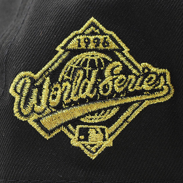 ニューエラ キャップ 9FORTY ニューヨーク ヤンキース MLB 1996 WORLD SERIES GREY BOTTOM A-FRAME SNAPBACK CAP BLACK