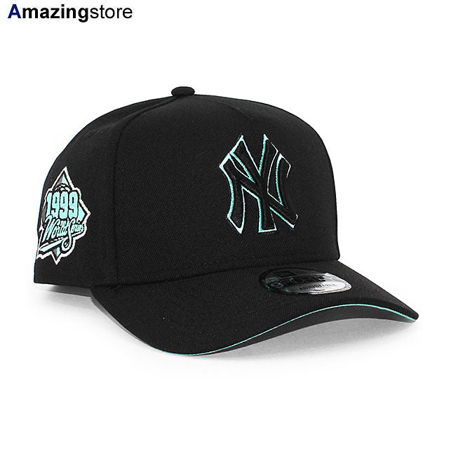 ニューエラ キャップ 9FORTY ニューヨーク ヤンキース MLB 1999 WORLD SERIES TIFFANYBOTTOM A-FRAME SNAPBACK CAP BLACK