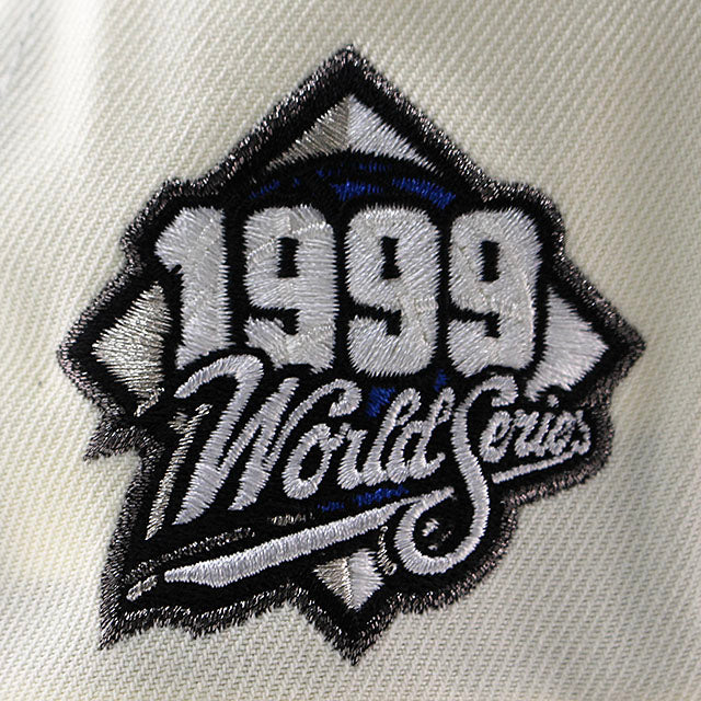 ニューエラ キャップ 9FORTY ニューヨーク ヤンキース MLB 1999 WORLD SERIES GREY BOTTOM A-FRAME SNAPBACK CAP CREAM