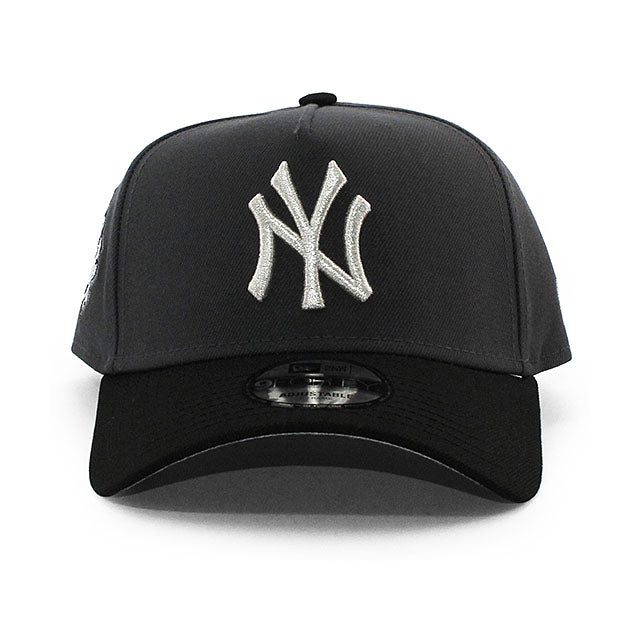 ニューエラ キャップ 9FORTY ニューヨーク ヤンキース MLB 1999 WORLD SERIES GREY BOTTOM A-FRAME SNAPBACK CAP GRAY