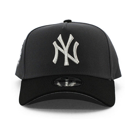 ニューエラ キャップ 9FORTY ニューヨーク ヤンキース MLB 1999 WORLD SERIES GREY BOTTOM A-FRAME SNAPBACK CAP GRAY