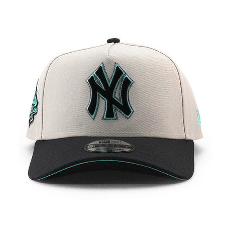 ニューエラ キャップ 9FORTY ニューヨーク ヤンキース MLB 1999 WORLD SERIES MINT BOTTOM A-FRAME SNAPBACK CAP STONE