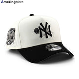 ニューエラ キャップ 9FORTY ニューヨーク ヤンキース MLB 2000 WORLD SERIES GREY BOTTOM A-FRAME SNAPBACK CAP CREAM