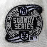 ニューエラ キャップ 9FORTY ニューヨーク ヤンキース MLB 2000 WORLD SERIES GREY BOTTOM A-FRAME SNAPBACK CAP CREAM