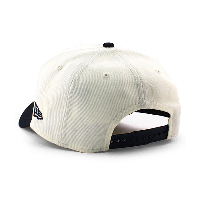 ニューエラ キャップ 9FORTY ニューヨーク ヤンキース MLB 2000 WORLD SERIES GREY BOTTOM A-FRAME SNAPBACK CAP CREAM