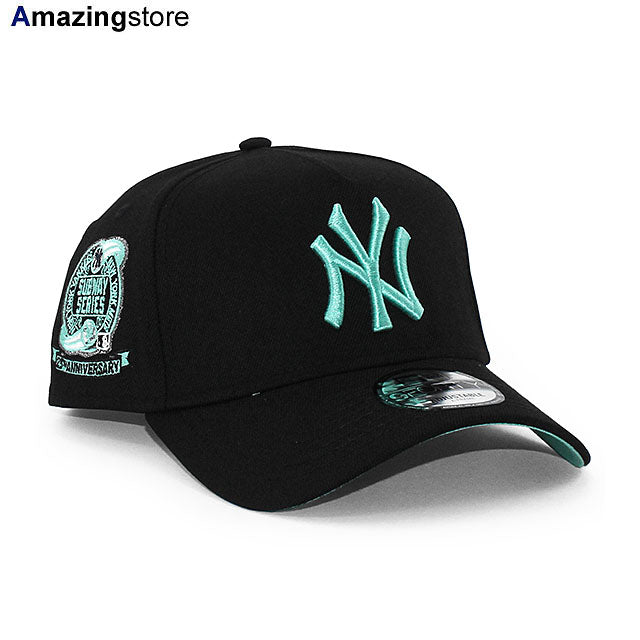 ニューエラ キャップ 9FORTY ニューヨーク ヤンキース MLB 2000 WORLD SERIES SUBWAY SERIES 25TH ANNIVERSARY TIFFANY BOTTOM A-FRAME SNAPBACK CAP BLACK