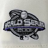 ニューエラ キャップ 9FORTY アリゾナ ダイヤモンドバックス MLB 2001 WORLD SERIES GREY BOTTOM A-FRAME SNAPBACK CAP CREAM
