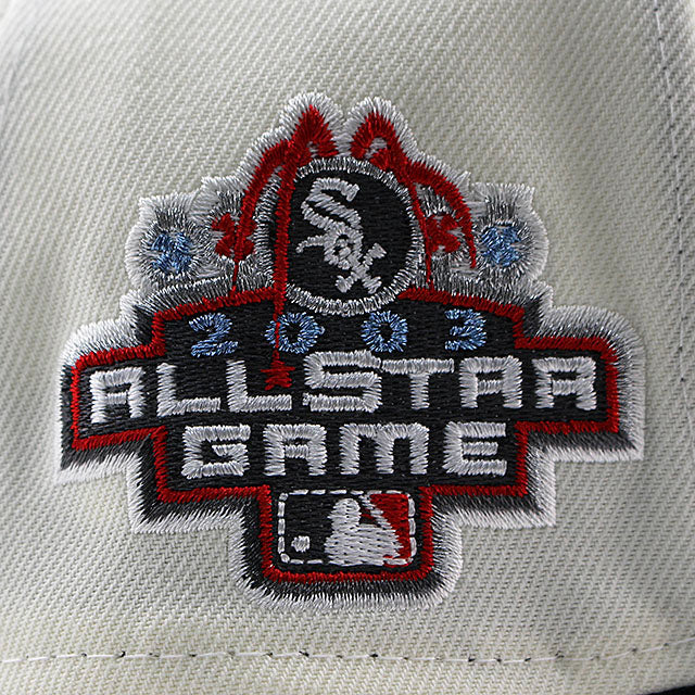 ニューエラ キャップ 9FORTY シカゴ ホワイトソックス MLB 2003 ALL STAR GAME GREY BOTTOM A-FRAME SNAPBACK CAP CREAM