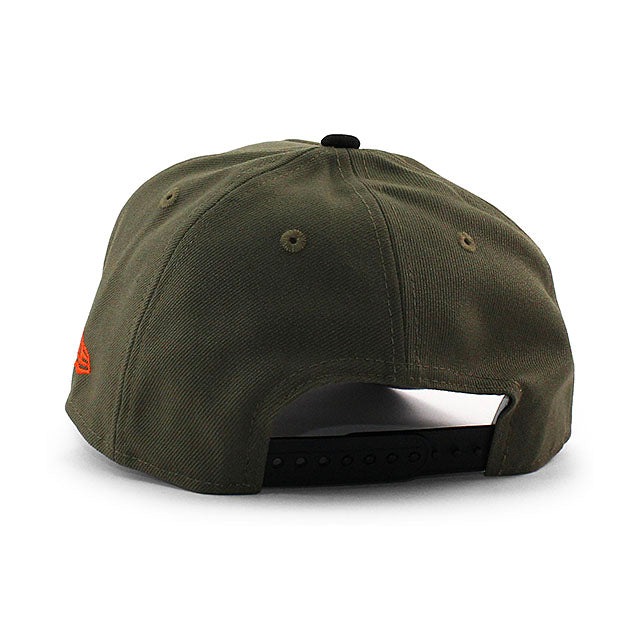 ニューエラ キャップ 9FORTY デトロイト タイガース MLB 2005 ALL STAR GAME GREY BOTTOM A-FRAME SNAPBACK CAP OLIVE