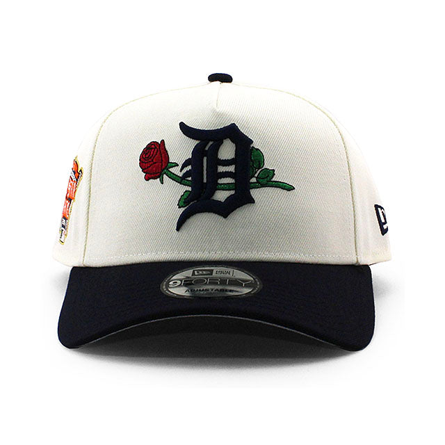 ニューエラ キャップ 9FORTY デトロイト タイガース MLB 2005 ALL STAR GAME GREY BOTTOM A-FRAME SNAPBACK CAP CREAM