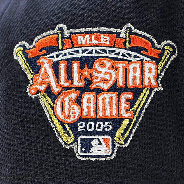 ニューエラ キャップ 9FORTY デトロイト タイガース MLB 2005 ALL STAR GAME GREY BOTTOM A-FRAME SNAPBACK CAP NAVY