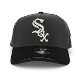 ニューエラ キャップ 9FORTY シカゴ ホワイトソックス MLB 2005 WORLD SERIES CHAMPIONS GREY BOTTOM A-FRAME SNAPBACK CAP GRAY