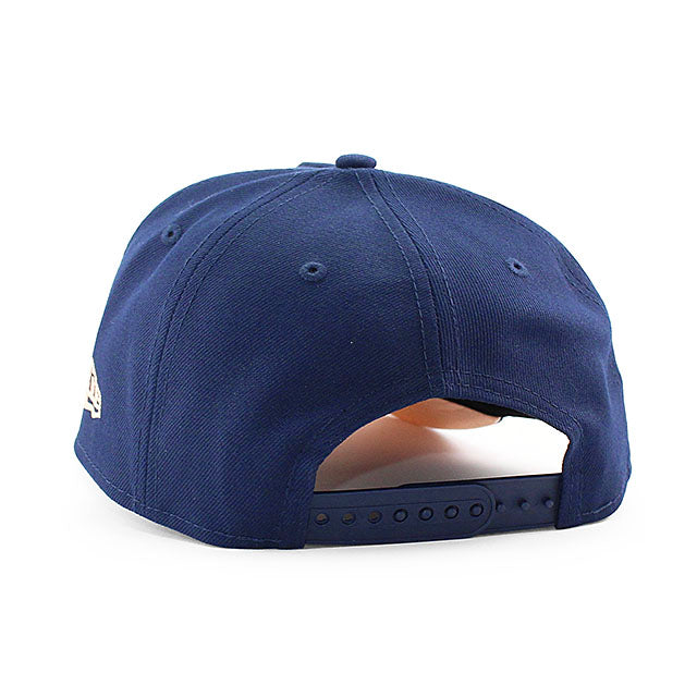 ニューエラ キャップ 9FORTY テキサス レンジャーズ MLB 2020 INAUGURAL SEASON PEACH BOTTOM A-FRAME SNAPBACK CAP NAVY