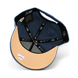 ニューエラ キャップ 9FORTY スナップバック ドジャース MLB 2024 WORLD SERIES PEACH BOTTOM A-FRAME SNAPBACK CAP F BLUE