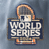 ニューエラ キャップ 9FORTY スナップバック ドジャース MLB 2024 WORLD SERIES PEACH BOTTOM A-FRAME SNAPBACK CAP F BLUE