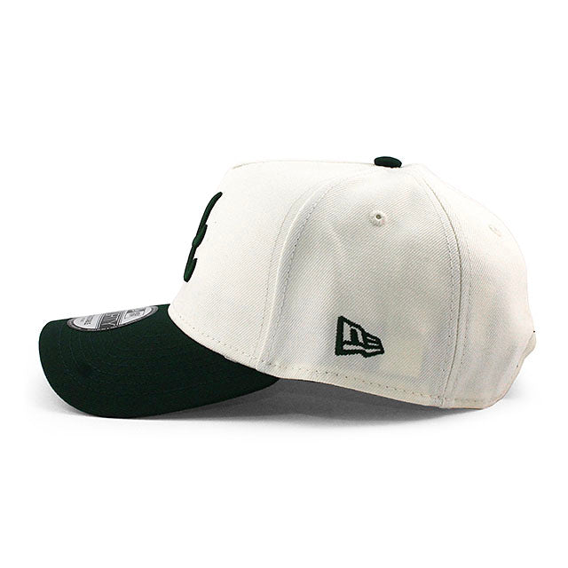 ニューエラ キャップ 9FORTY オークランド アスレチックス MLB 2025 ALL STAR GAME GREY BOTTOM A-FRAME SNAPBACK CAP CREAM