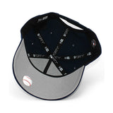 ニューエラ キャップ 9FORTY ロサンゼルス ドジャース MLB 2025 WORLD SERIES CHAMPIONS GREY BOTTOM A-FRAME SNAPBACK CAP NAVY