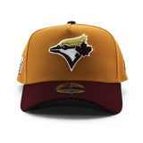 ニューエラ キャップ 9FORTY トロント ブルージェイズ MLB 20TH GREEN BOTTOM A-FRAME SNAPBACK CAP TAN