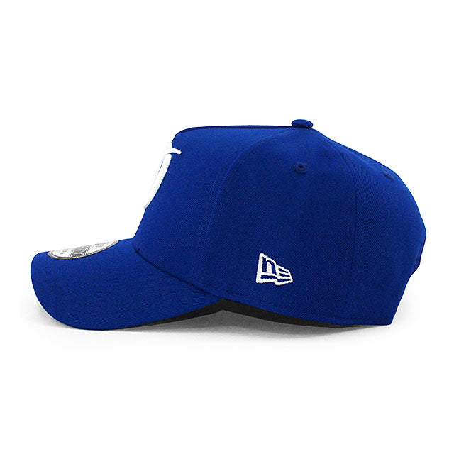 ニューエラ キャップ 9FORTY ロサンゼルス ドジャース MLB 2024 WORLD SERIES RED BOTTOM A-FRAME SNAPBACK CAP BLUE