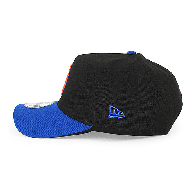 ニューエラ キャップ 9FORTY ニューヨーク メッツ MLB 25TH GREY BOTTOM A-FRAME SNAPBACK CAP BLACK