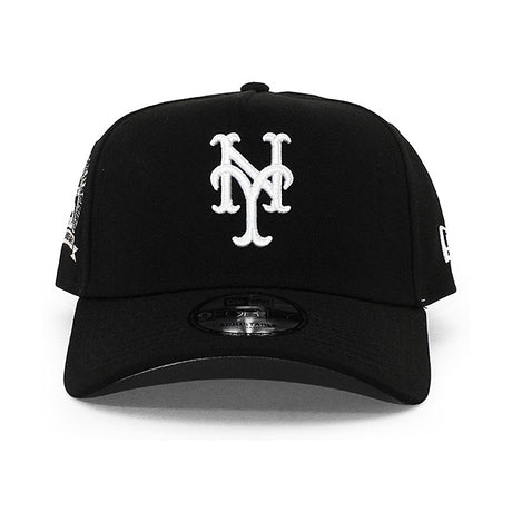 ニューエラ キャップ 9FORTY ニューヨーク メッツ MLB 2000 WORLD SERIES SUBWAY SERIES 25TH GREY BOTTOM A-FRAME SNAPBACK CAP BLACK