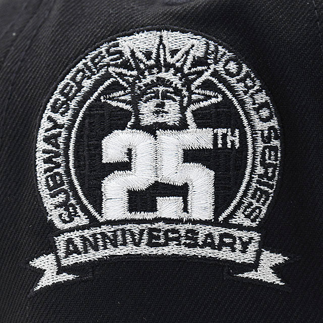 ニューエラ キャップ 9FORTY ニューヨーク メッツ MLB 2000 WORLD SERIES SUBWAY SERIES 25TH GREY BOTTOM A-FRAME SNAPBACK CAP BLACK