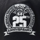 ニューエラ キャップ 9FORTY ニューヨーク メッツ MLB 2000 WORLD SERIES SUBWAY SERIES 25TH GREY BOTTOM A-FRAME SNAPBACK CAP BLACK