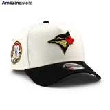 ニューエラ キャップ 9FORTY トロント ブルージェイズ MLB 30TH GREY BOTTOM A-FRAME SNAPBACK CAP CREAM