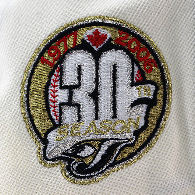 ニューエラ キャップ 9FORTY トロント ブルージェイズ MLB 30TH GREY BOTTOM A-FRAME SNAPBACK CAP CREAM