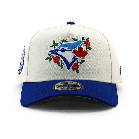 ニューエラ キャップ 9FORTY トロント ブルージェイズ MLB 30TH GREY BOTTOM A-FRAME SNAPBACK CAP CREAM