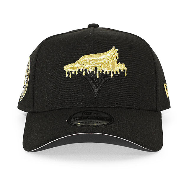 ニューエラ キャップ 9FORTY トロント ブルージェイズ MLB 30TH GREY BOTTOM A-FRAME SNAPBACK CAP BLACK