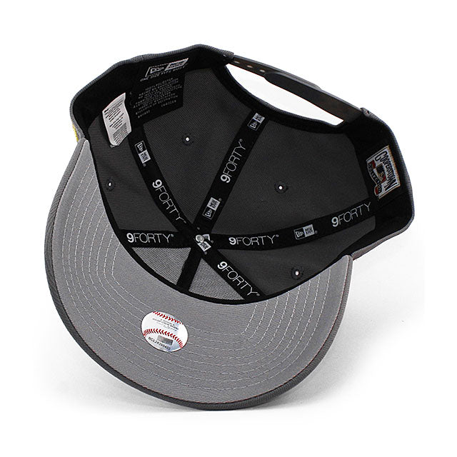 ニューエラ キャップ 9FORTY シアトル マリナーズ MLB 35TH GREY BOTTOM A-FRAME SNAPBACK CAP GRAY