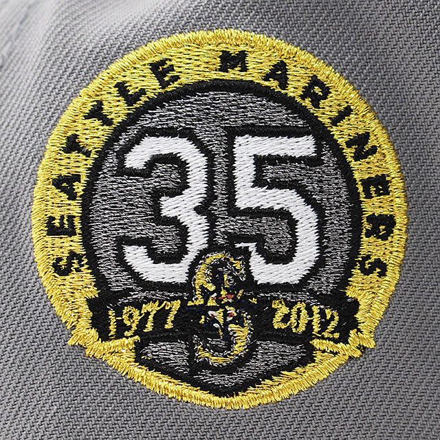 ニューエラ キャップ 9FORTY シアトル マリナーズ MLB 35TH GREY BOTTOM A-FRAME SNAPBACK CAP GRAY