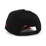 ニューエラ キャップ 9FORTY ロサンゼルス エンゼルス MLB 40TH RED BOTTOM A-FRAME SNAPBACK CAP BLACK