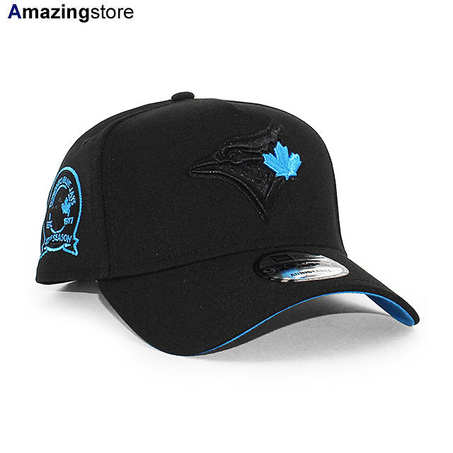 ニューエラ キャップ 9FORTY トロント ブルージェイズ MLB 40TH BLUE BOTTOM A-FRAME SNAPBACK CAP BLACK