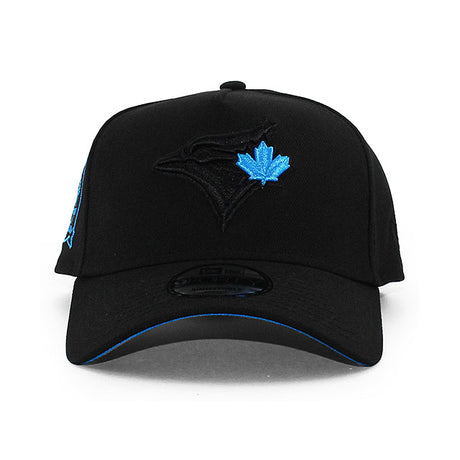 ニューエラ キャップ 9FORTY トロント ブルージェイズ MLB 40TH BLUE BOTTOM A-FRAME SNAPBACK CAP BLACK