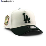 ニューエラ キャップ 9FORTY ロサンゼルス ドジャース MLB 40TH GREY BOTTOM A-FRAME SNAPBACK CAP CREAM