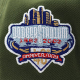 ニューエラ キャップ 9FORTY ロサンゼルス ドジャース MLB UPSIDE DOWN 40TH GREY BOTTOM A-FRAME SNAPBACK CAP GREEN