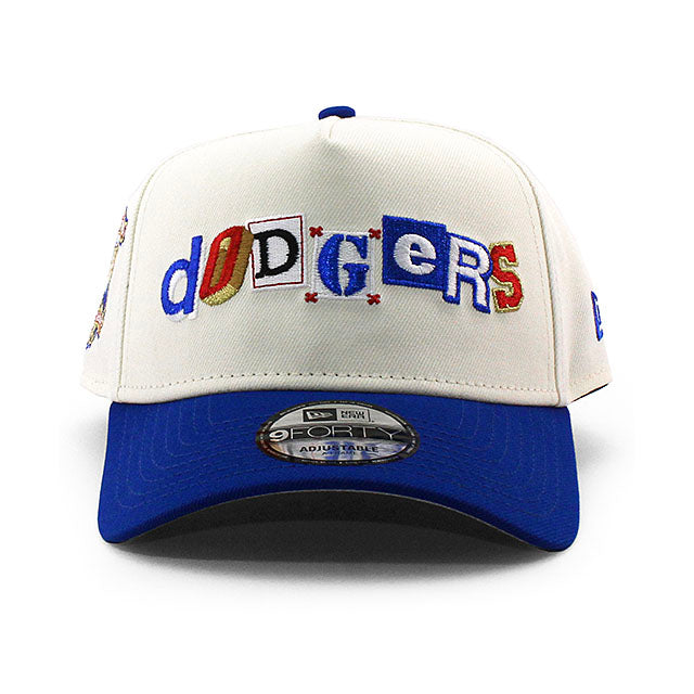 ニューエラ キャップ 9FORTY ロサンゼルス ドジャース MLB 40TH GREY