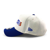 ニューエラ キャップ 9FORTY ロサンゼルス ドジャース MLB 40TH GREY BOTTOM A-FRAME SNAPBACK CAP CREAM