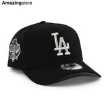 ニューエラ キャップ 9FORTY ロサンゼルス ドジャース MLB 40TH GREY BOTTOM A-FRAME SNAPBACK CAP BLACK