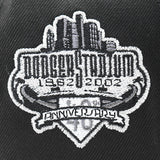 ニューエラ キャップ 9FORTY ロサンゼルス ドジャース MLB 40TH GREY BOTTOM A-FRAME SNAPBACK CAP BLACK