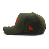 ニューエラ キャップ 9FORTY ロサンゼルス ドジャース MLB 40TH GREY BOTTOM A-FRAME SNAPBACK CAP OLIVE