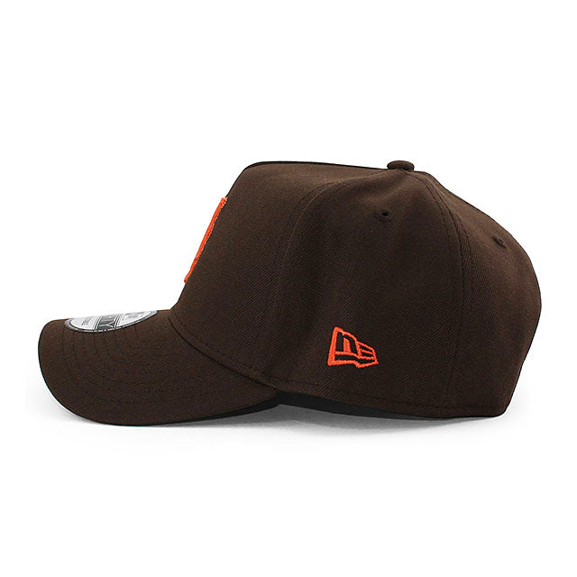 ニューエラ キャップ 9FORTY ニューヨーク メッツ MLB 40TH GREEN BOTTOM A-FRAME SNAPBACK CAP BROWN